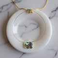 Elephant Kundan Necklace | Minimal Indian Jewelry | Floating Necklace| Ruby Stone Pendant