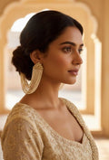 Pearl Tassel Statement Earrings | Bridal, Wedding, Ethnic Festive Jewelry