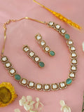 Mint Green & Blush Pink Kundan Set | Festive Jewelry for Women | Indian Bridal Jewelry